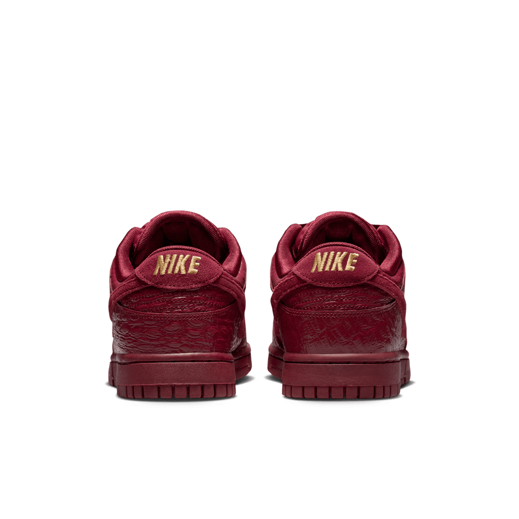 Women's Nike Dunk Low "Team Red Croc"