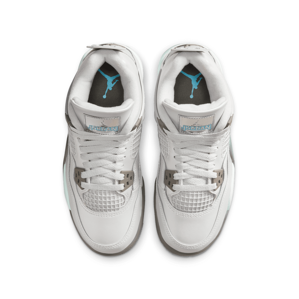 Big Kids' Air Jordan 4 Retro "Blue Chill"