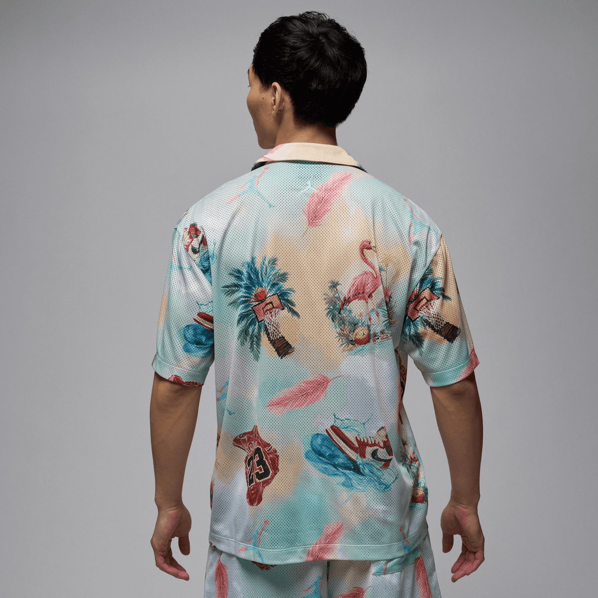 Men's Jordan Essentials Printed Camp Top
