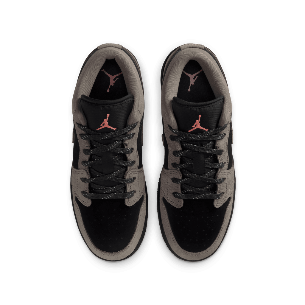 Big Kids' Air Jordan 1 Low SE "Olive Grey"