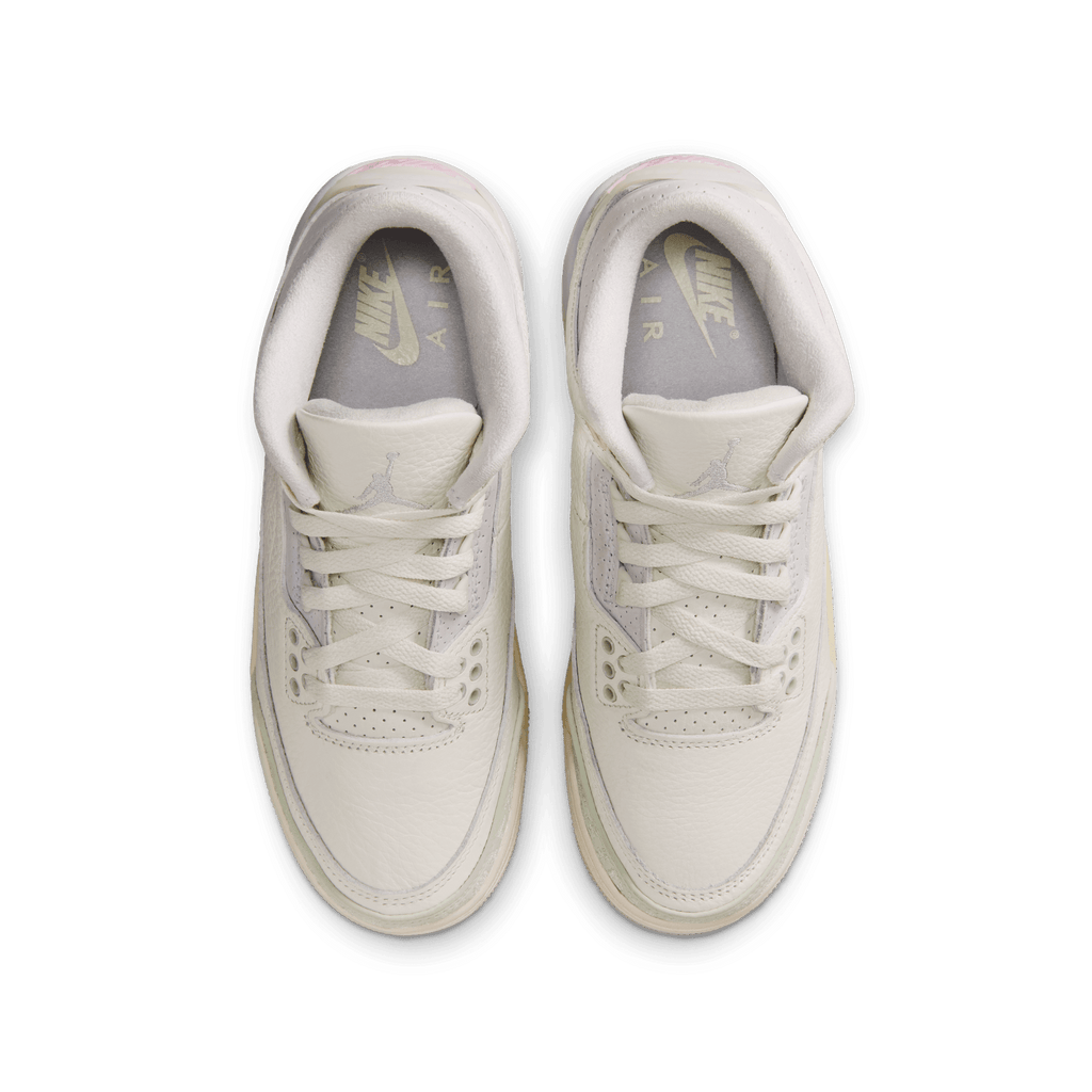 Big Kids' Air Jordan 3 Retro OG "Spring Is In The Air" (Unisex)