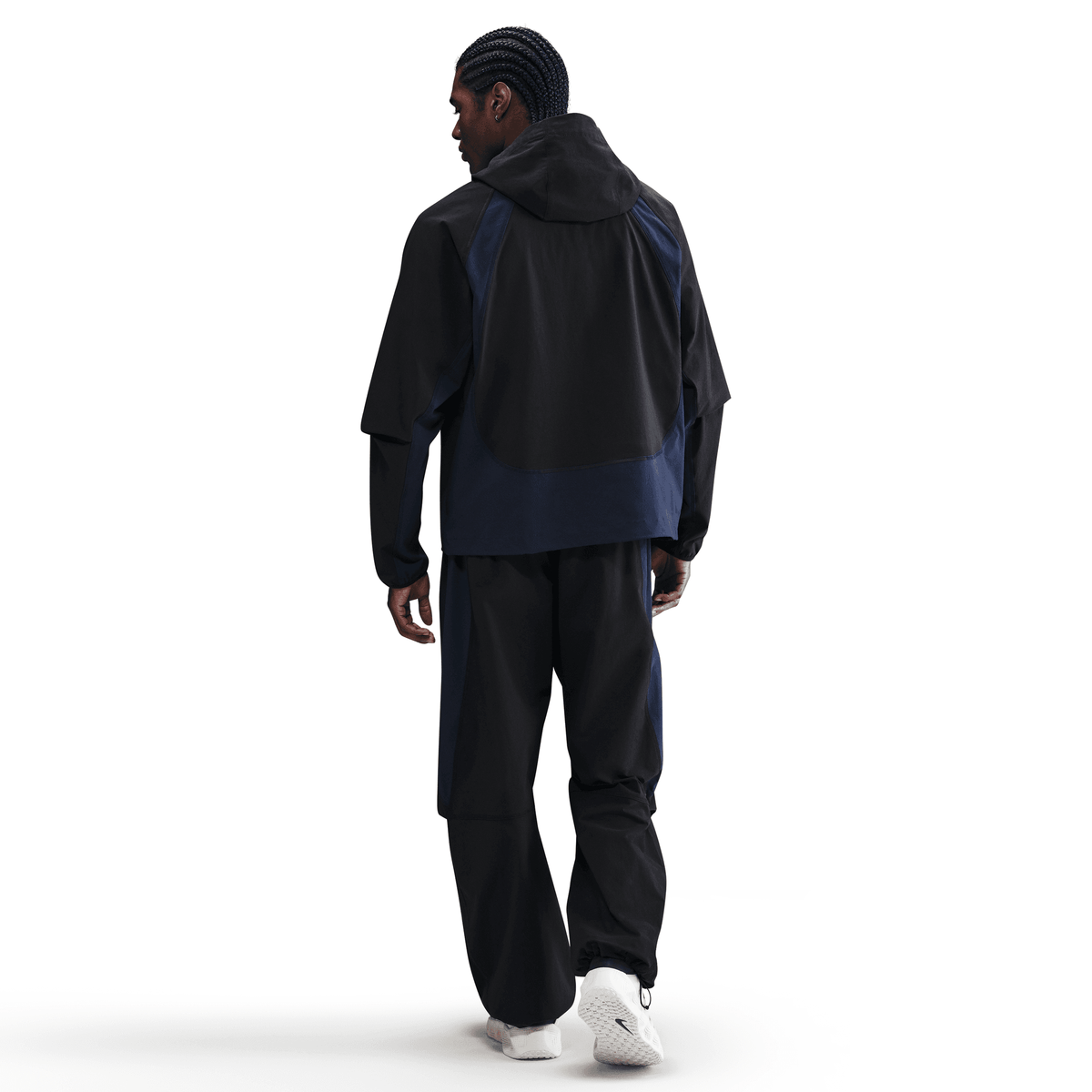Men's Nike Tech Dri-FIT Woven Color-Block Windrunner Loose Jacket