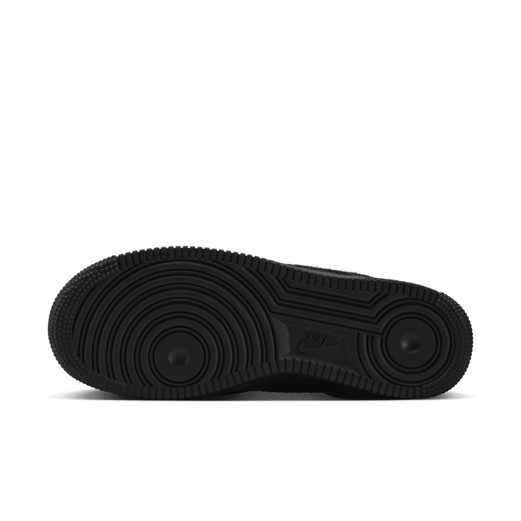 Women's Nike Air Force 1 '07 "Triple Black Pony Hair"