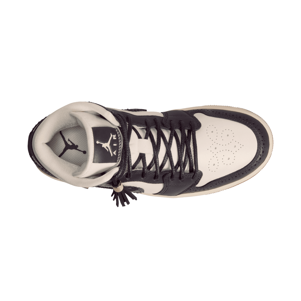 Women's Air Jordan 1 Mid SE "Off Noir Pearl White"