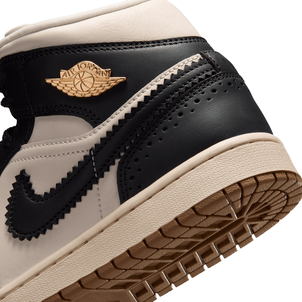 Women's Air Jordan 1 Mid SE "Off Noir Pearl White"