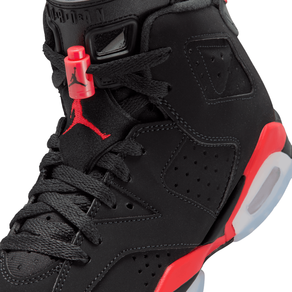 Big Kids' Air Jordan 6 Retro "Infrared Salesman"