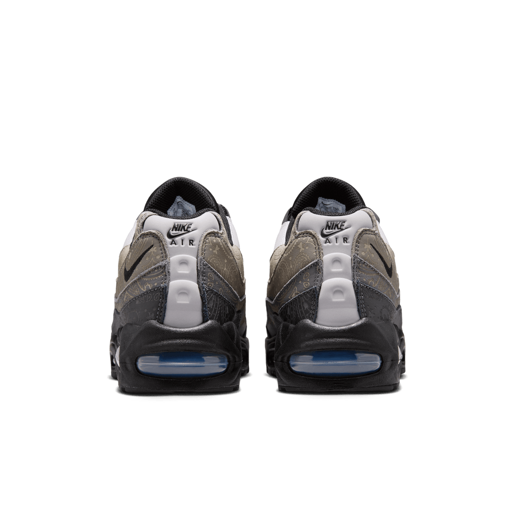 Men's Nike Air Max 95 Big Bubble Leather "Pearl Grey and Light Charcoal"