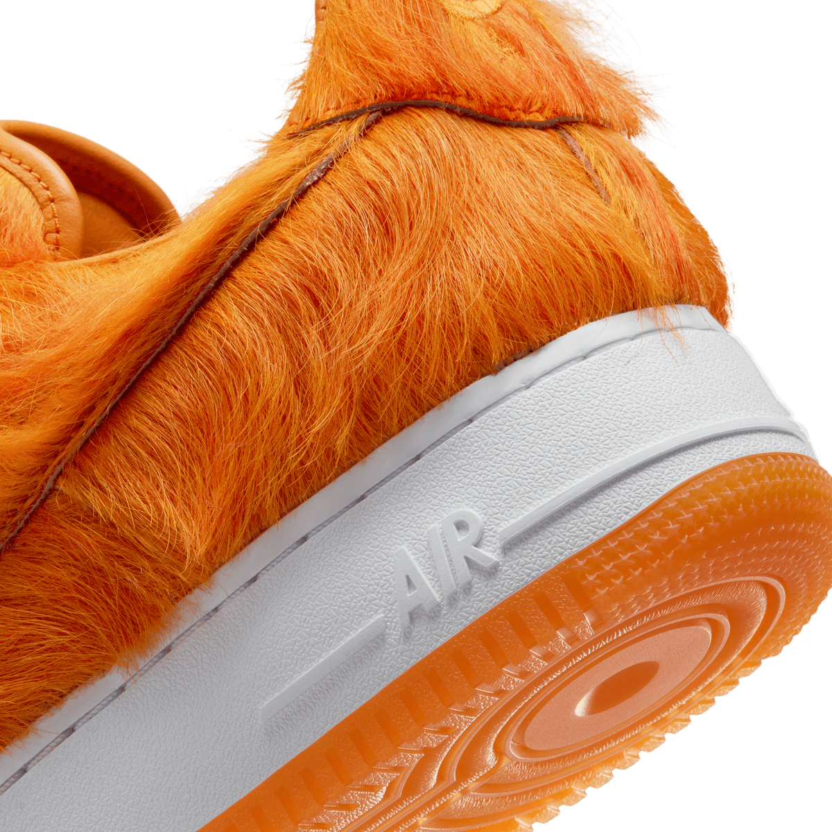 Men's Nike Air Force 1 “Orange Pony Hair”