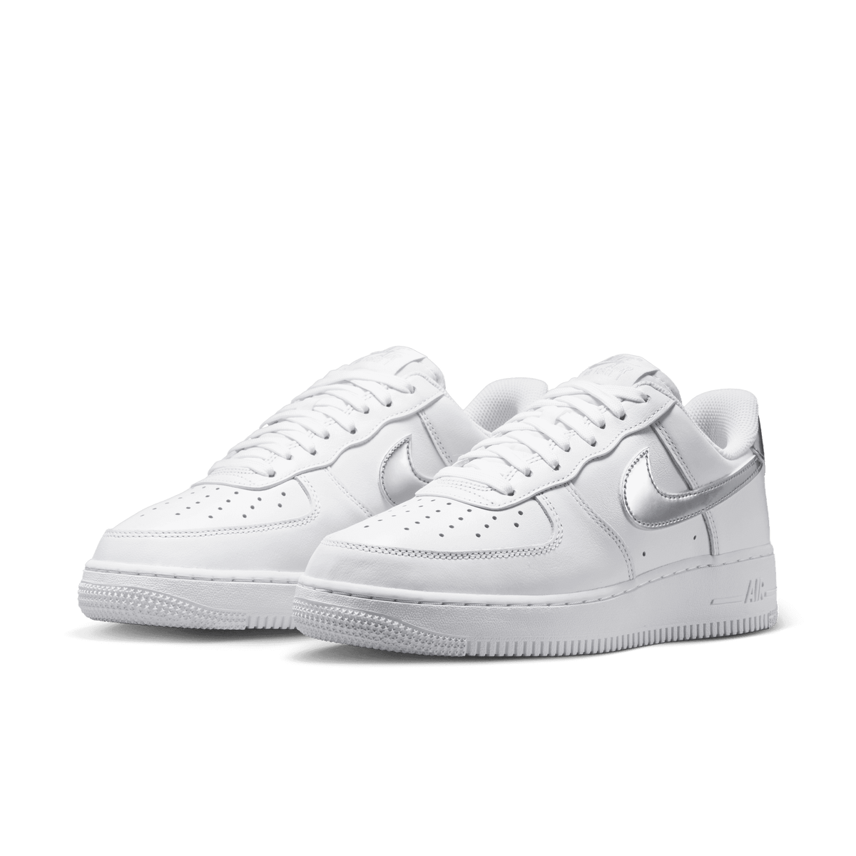 Women's Nike Air Force 1 '07 SE " White Metallic Sliver"