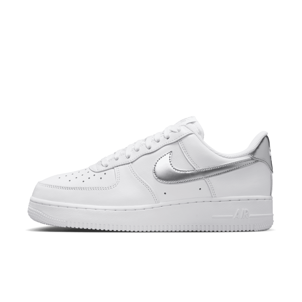 Women's Nike Air Force 1 '07 SE " White Metallic Sliver"