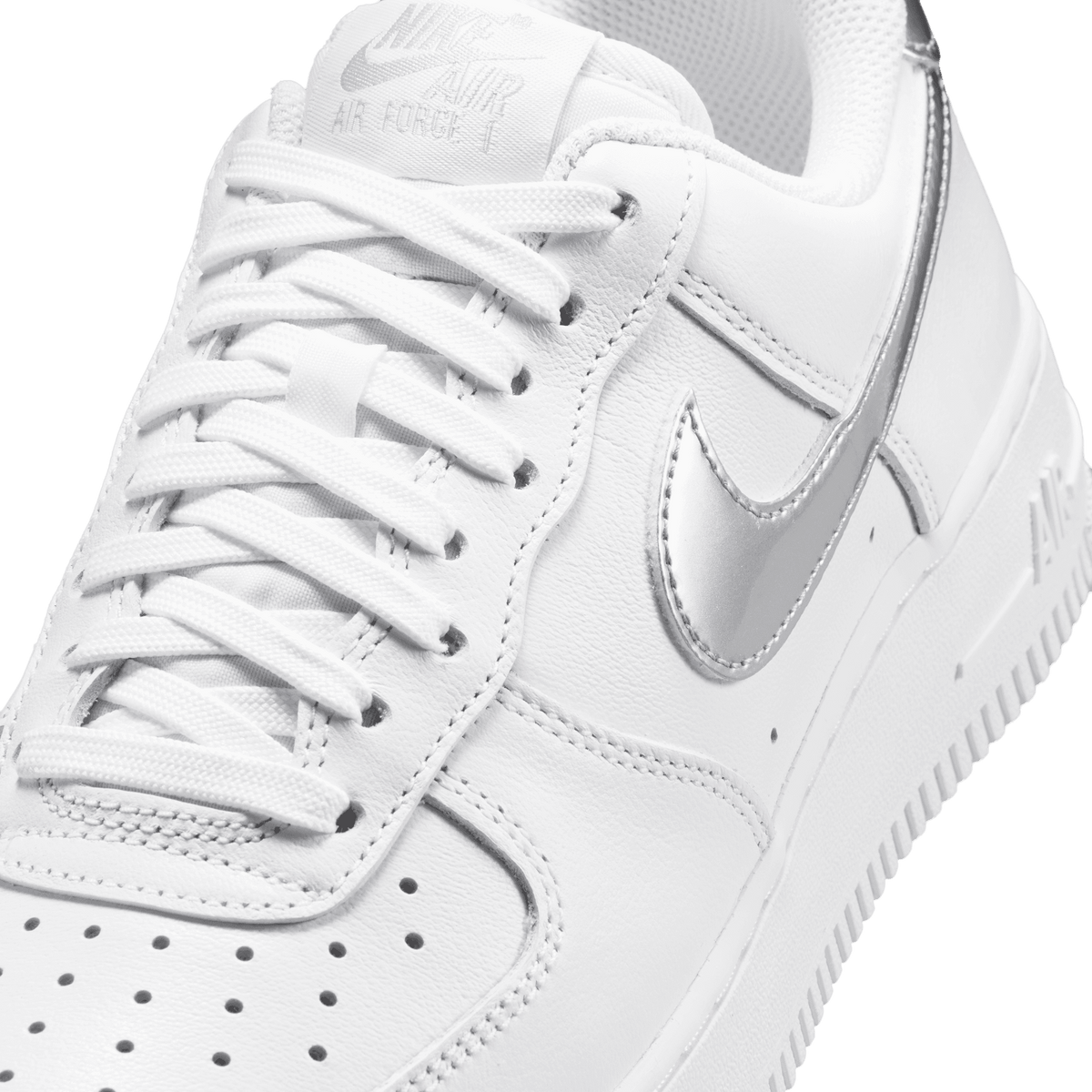 Women's Nike Air Force 1 '07 SE " White Metallic Sliver"