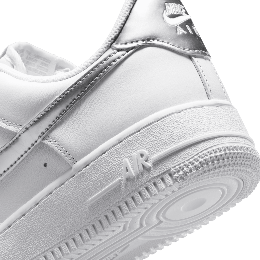 Women's Nike Air Force 1 '07 SE " White Metallic Sliver"