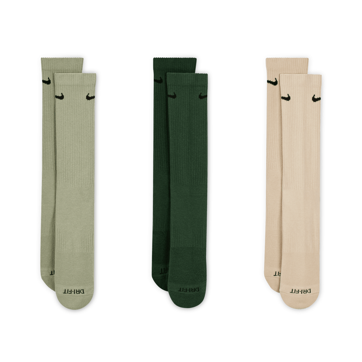 Nike Everyday Plus Cushioned Training Crew Socks (3 Pairs) "Unisex"
