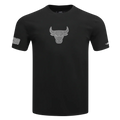 Men's Pro Standard NBA Chicago Bulls Reverse French Terry Drop Shoulder Tee