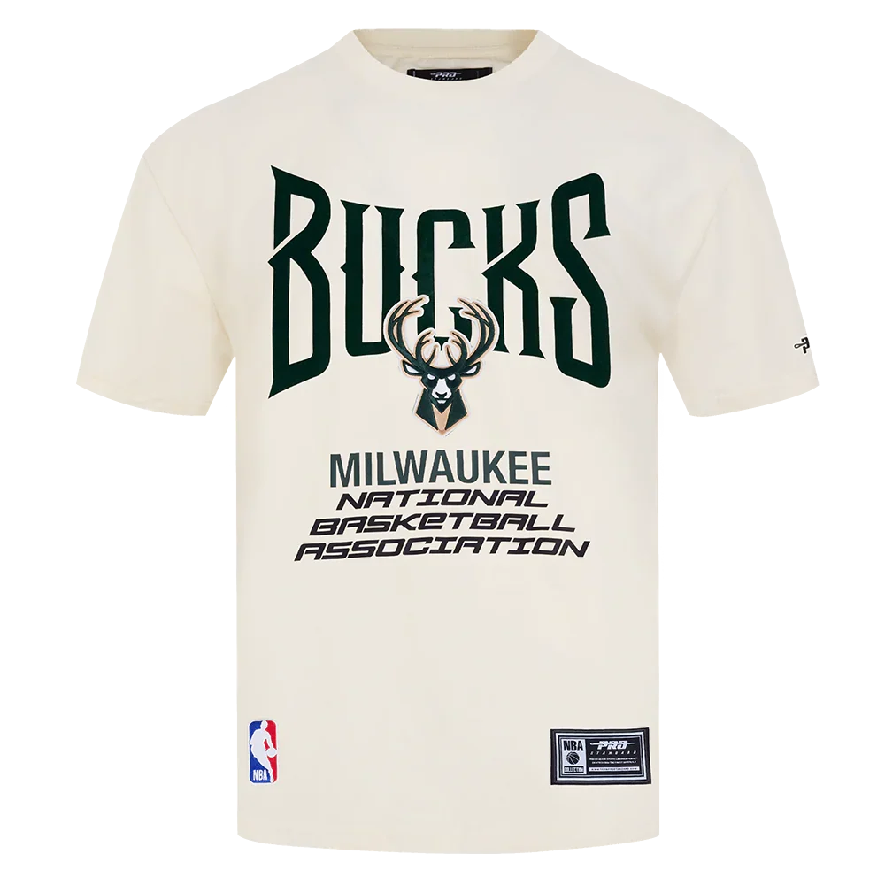 Men's Pro Standard NBA Milwaukee Bucks City Tour 2.0 Drop Shoulder