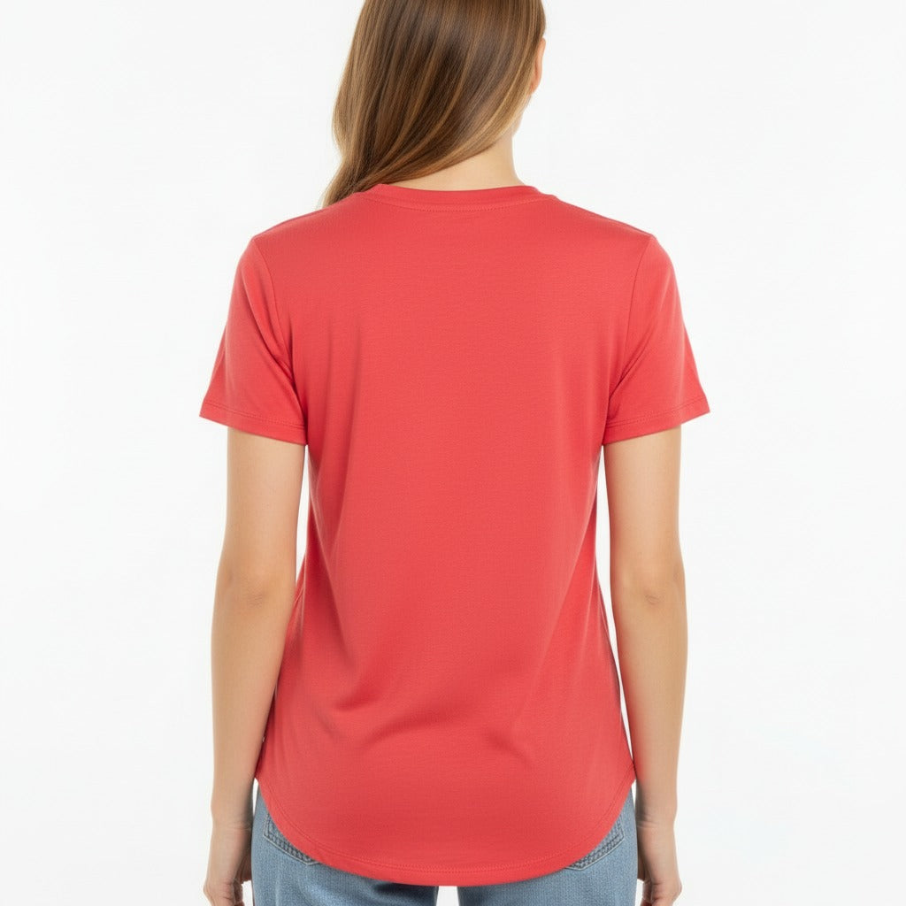 The Closet Inc Women T-Shirt “ ROSE PLAIN