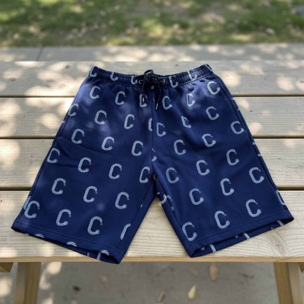 Men's Closet Inc A.O.P Shorts (Navy)