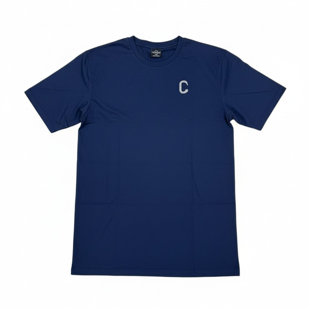 Men's The Closet Inc. Plain T-Shirt (Navy-Wht Logo)
