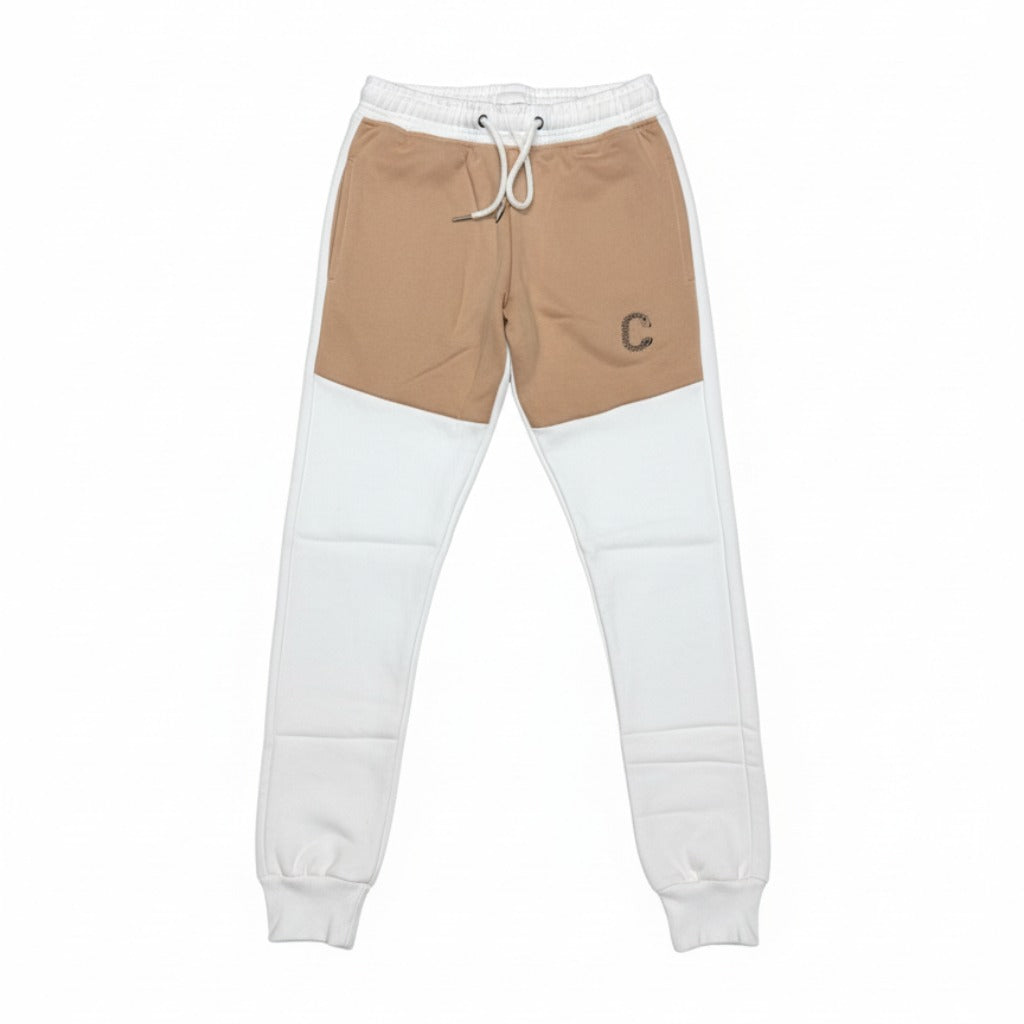 Women's TCI Tech Fleece Zip Pants  (Sand/White)