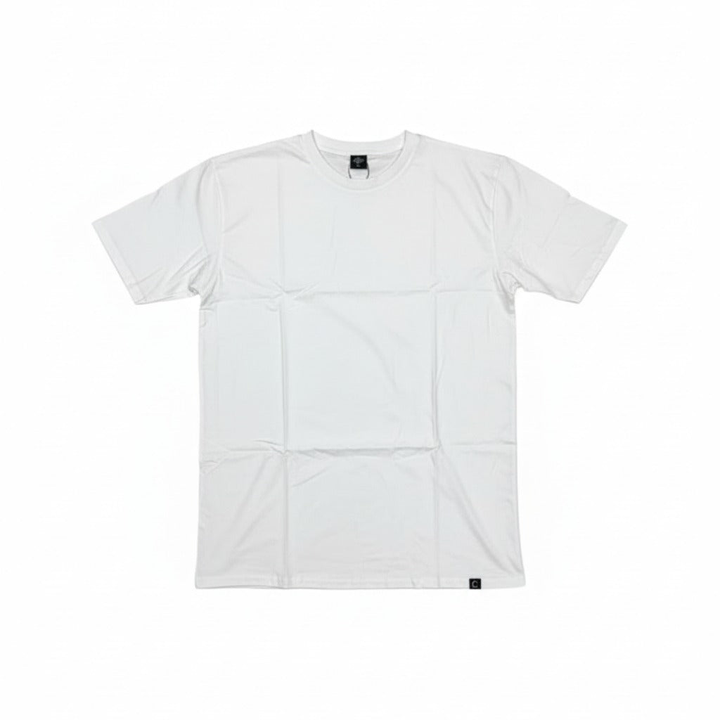Men's The Closet Inc. Plain White Tee Basic
