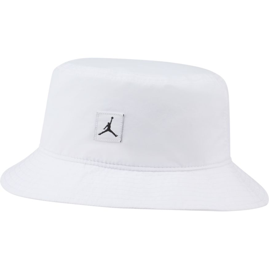 Jordan Jumpman Washed Bucket Hat "White Black" (Unisex)