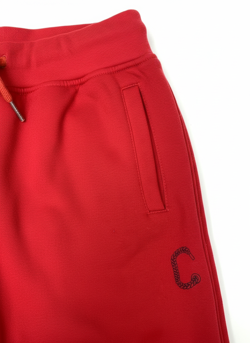 TCI Women's Flc Z Pants - Red
