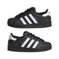 Little Kids' Adidas Superstar C " Core Black Cloud White"