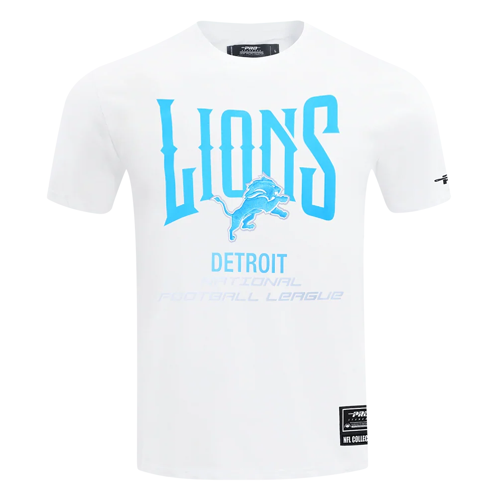 Men's Pro Standard NFL Detroit Lions City Tour 2.0 Drop Shoulder Tee