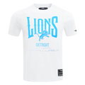 Men's Pro Standard NFL Detroit Lions City Tour 2.0 Drop Shoulder Tee