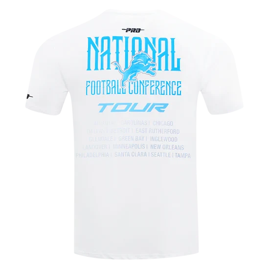 Men's Pro Standard NFL Detroit Lions City Tour 2.0 Drop Shoulder Tee