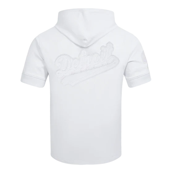 Men's Pro Standard NFL Detroit Lions White Out SS PO Hoodie