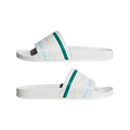 Men's Adidas Adilette Slides "White-Halo Mint"