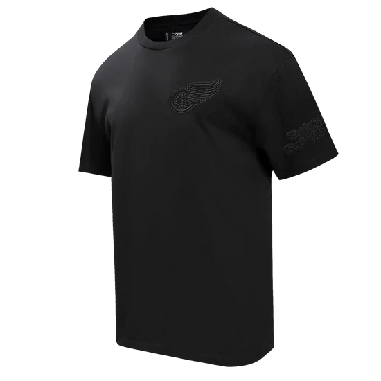 Men's Pro Standard NHL Detroit Red Wings Neutral Cotton Jersey Drop Shoulder Tee