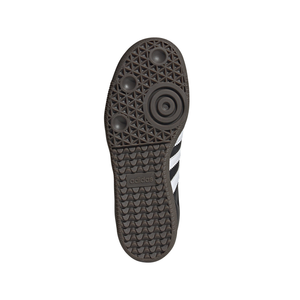 Big Kids' Adidas Samba OG J "Core Black Gum"