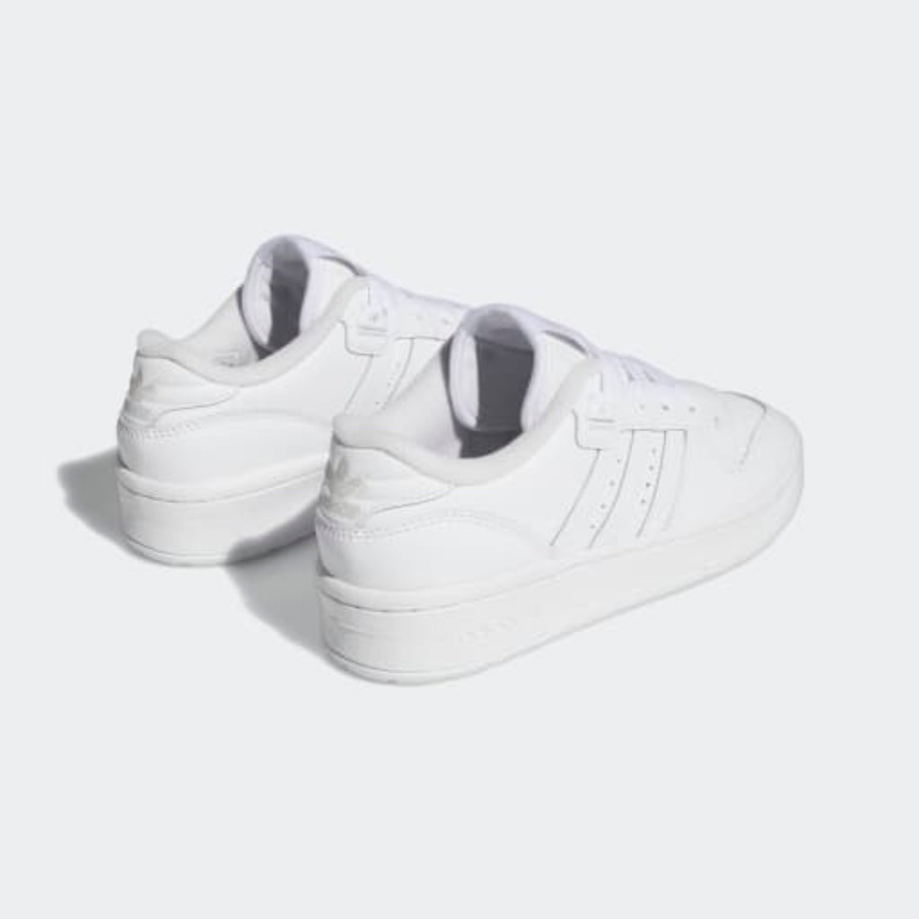Big Kids' Adidas Rivalry Low "Cloud White Grey"