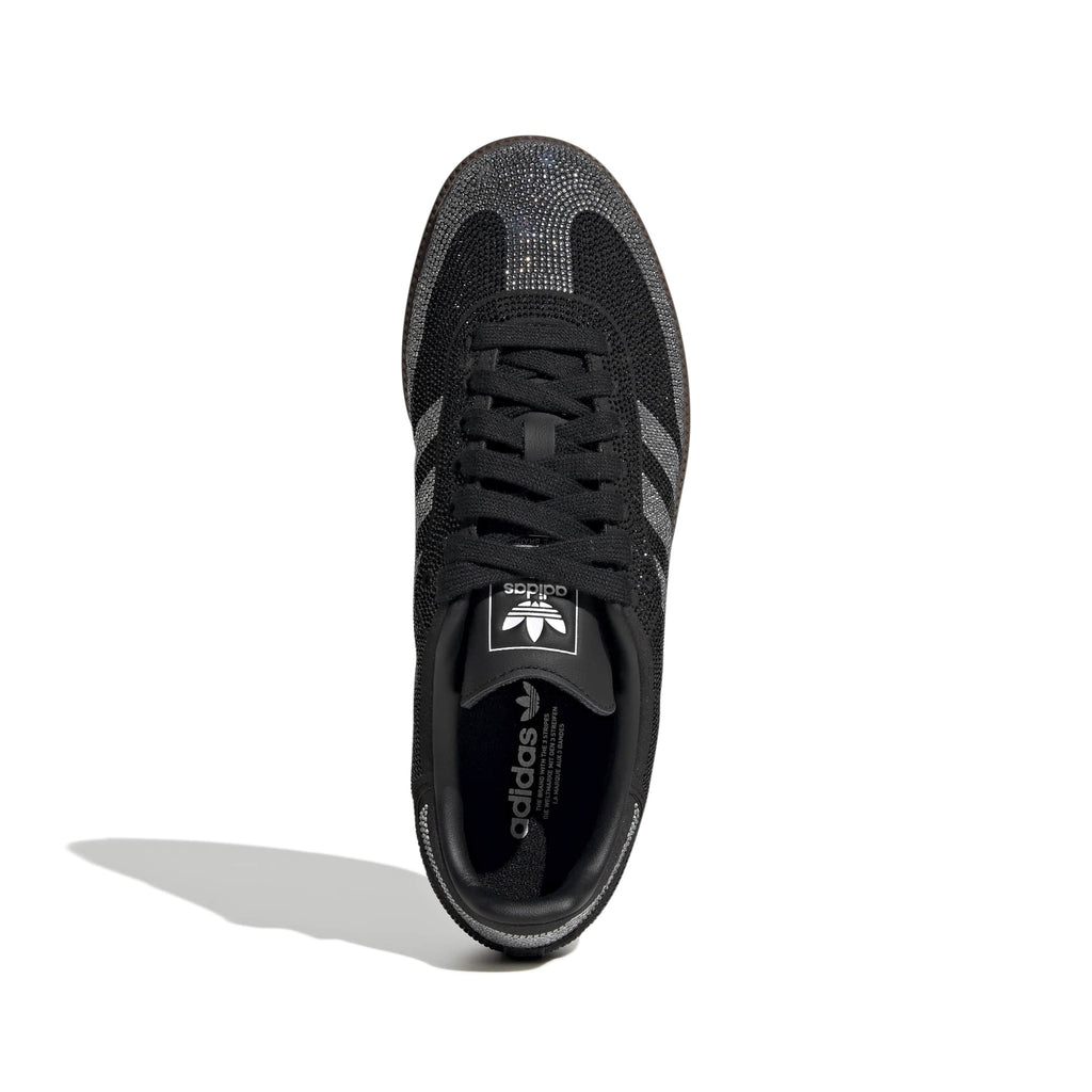 Women's Adidas Samba OG "Rhinestone Black Silver"