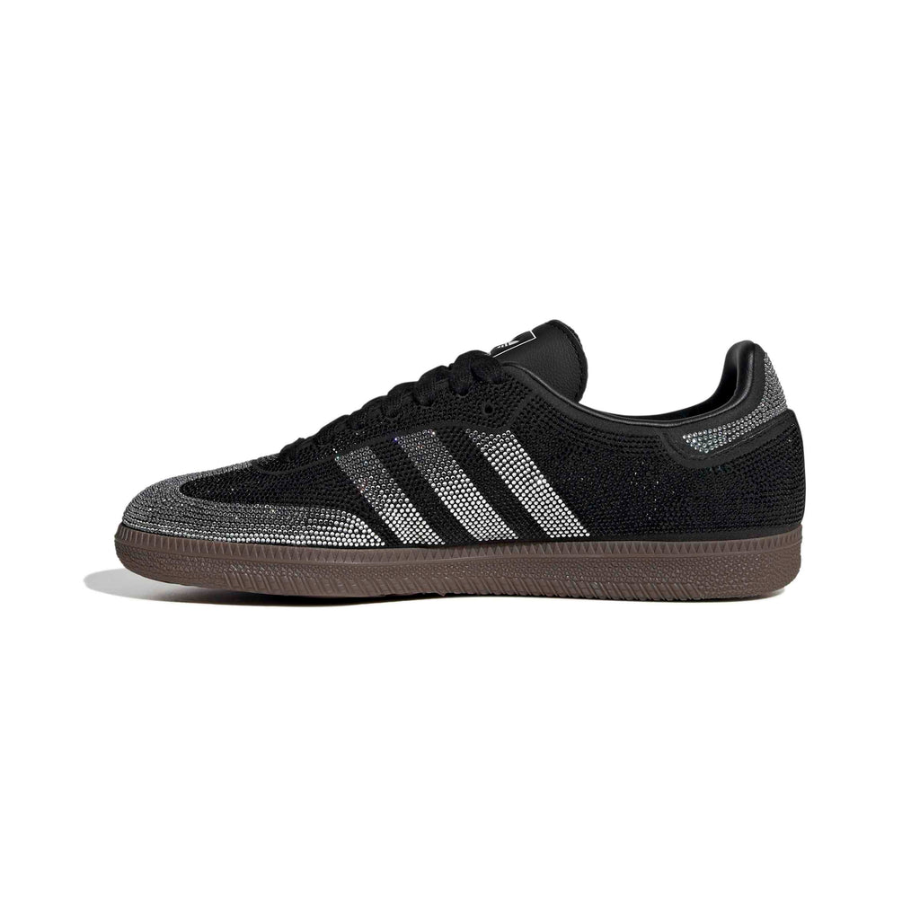 Women's Adidas Samba OG "Rhinestone Black Silver"