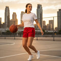 Women's TCI Red Shorts (GLD)