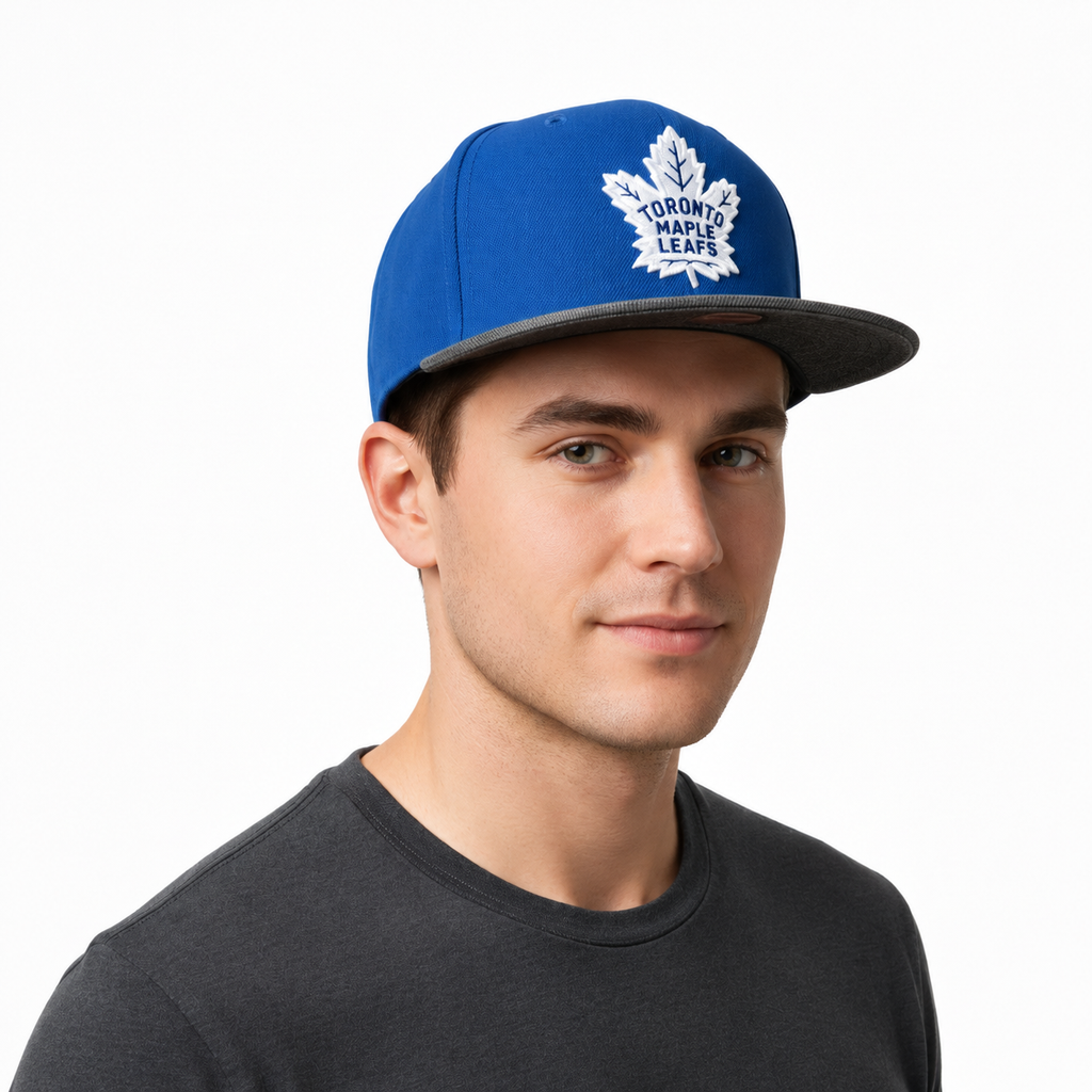 Mitchell And Ness NHL Toronto Maple Leafs Denim Beak Snapback