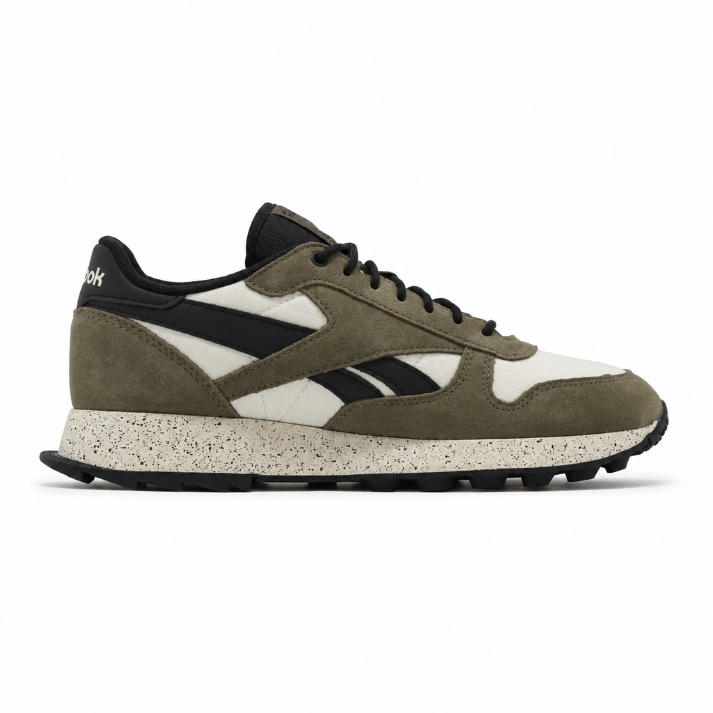 Men's Reebok Classic Leather Winterized "Army Green Black"