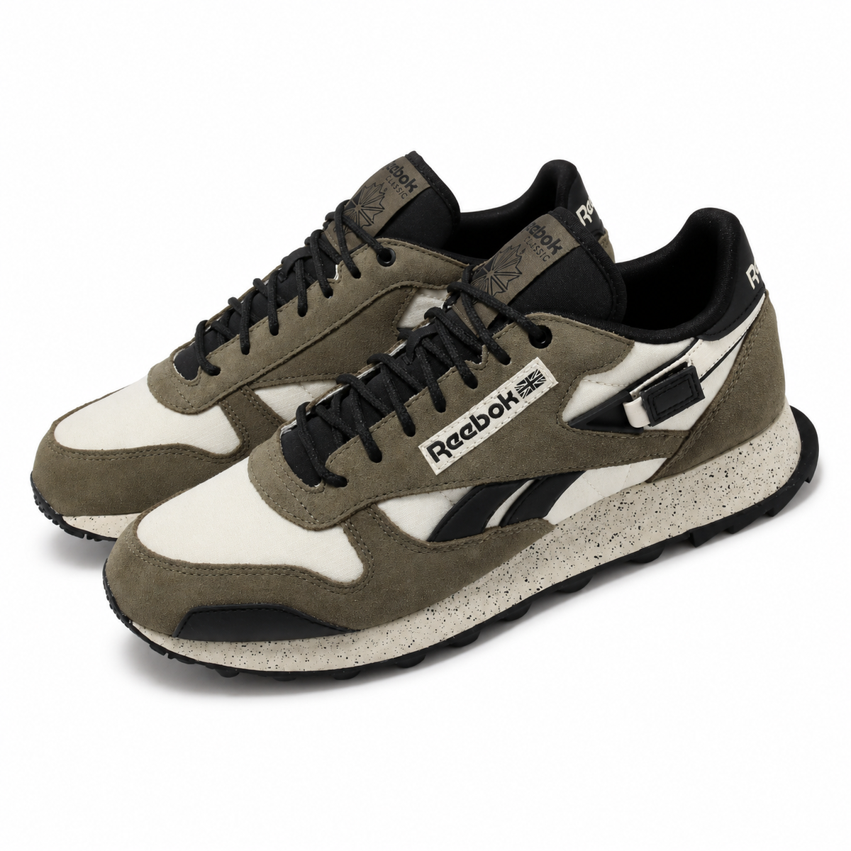Men's Reebok Classic Leather Winterized "Army Green Black"