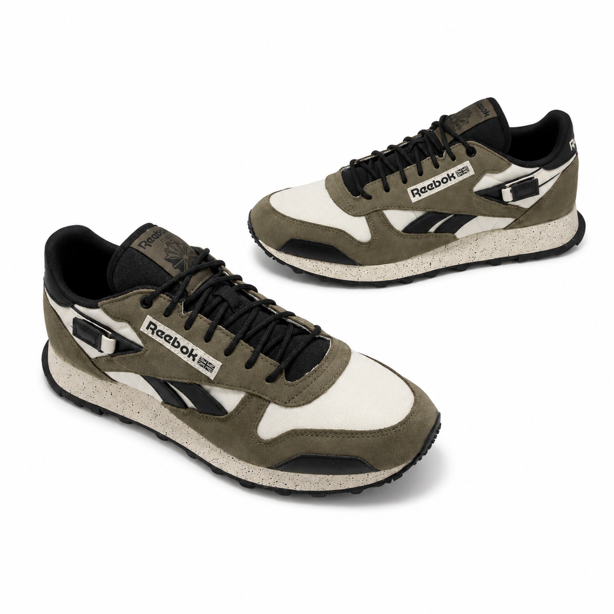 Men's Reebok Classic Leather Winterized "Army Green Black"