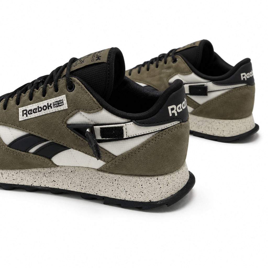 Men's Reebok Classic Leather Winterized "Army Green Black"
