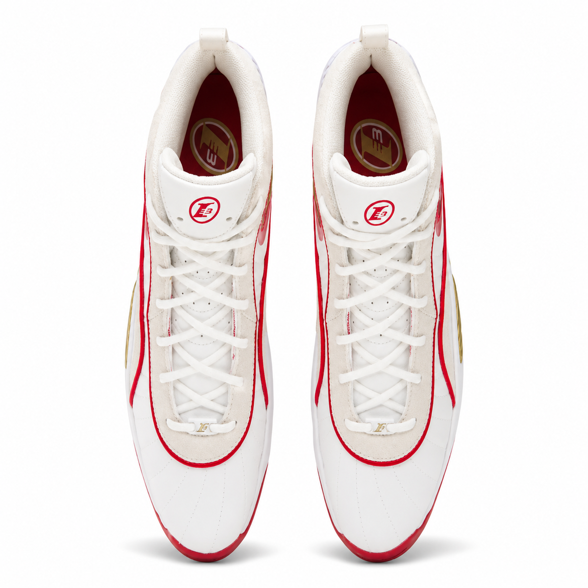 Men's Reebok Allen Iverson's Answer 3 "Vintage Chalk Vector Red"