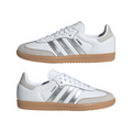 Women's Adidas Samba OG W "White Silver Metallic Grey"