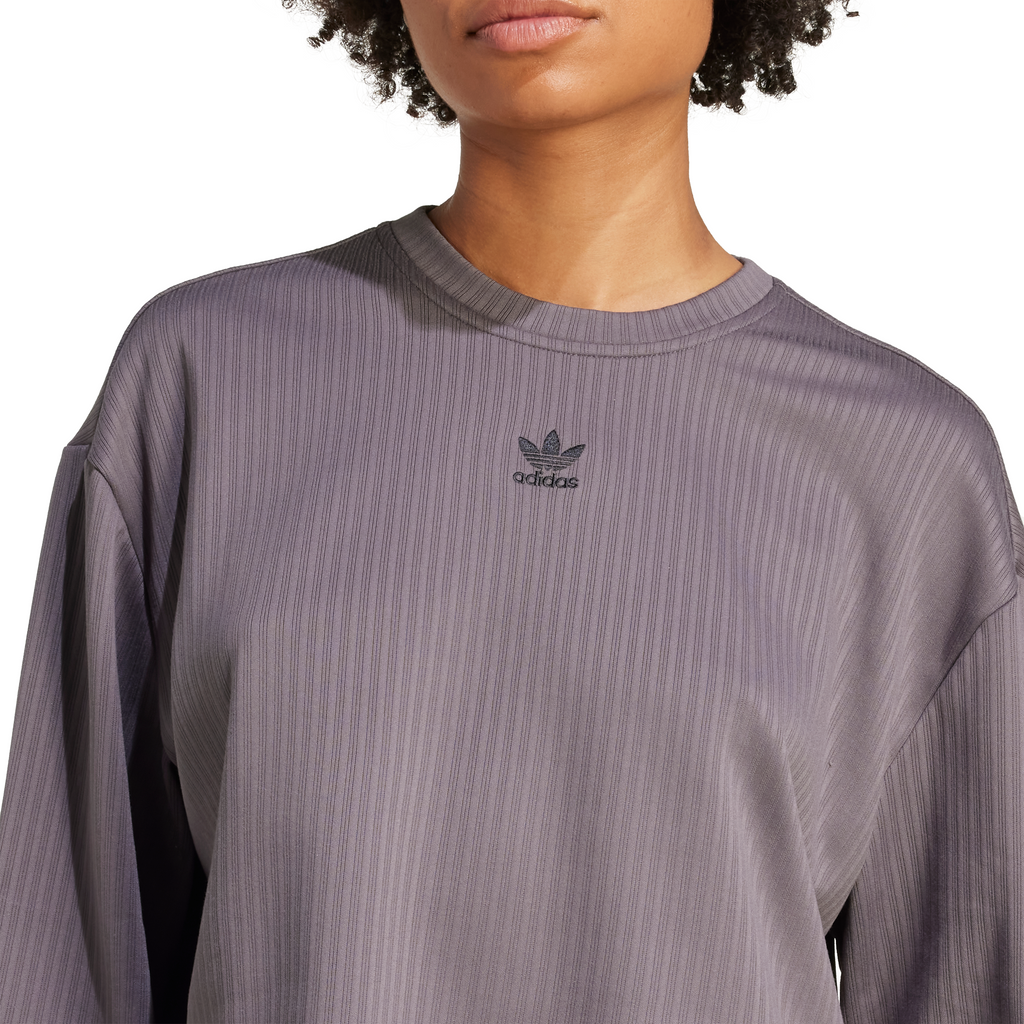 Women's Adidas Essentials Winterized Wide Rib Long Sleeve
