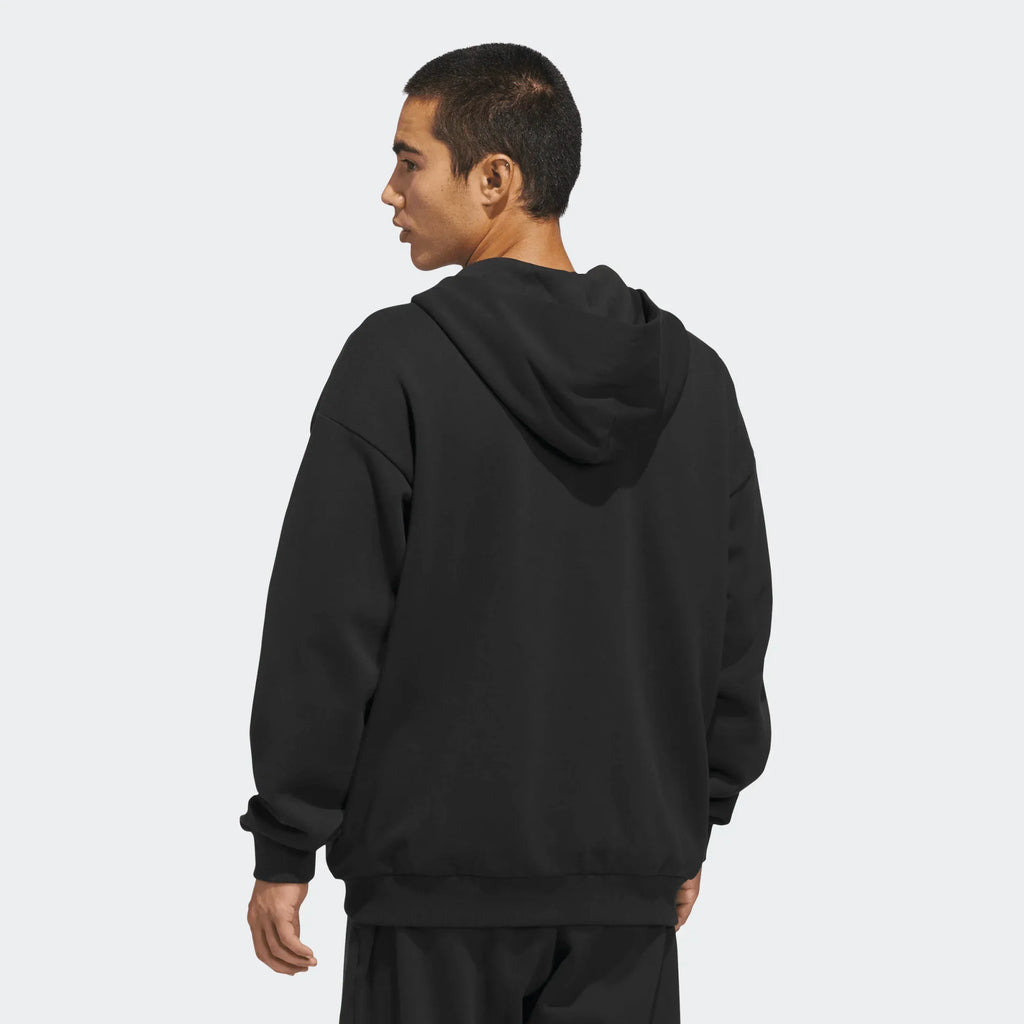 Men's Adidas Anthony Edwards Foundation Full Zip Hoody Loose Fit "Unisex"