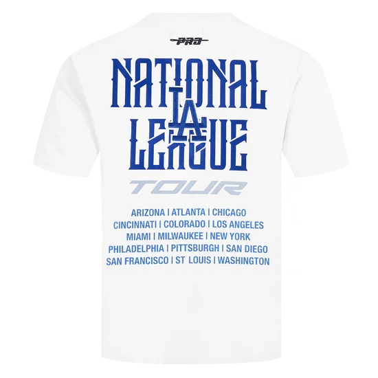Men's Pro Standard MLB Los Angeles Dodgers City Tour 2.0 Drop Shoulder Tee