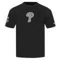 Men's Pro Standard MLB Philadelphia Phillies Reverse French Terry Cotton Jersey Drop Shoulder Tee