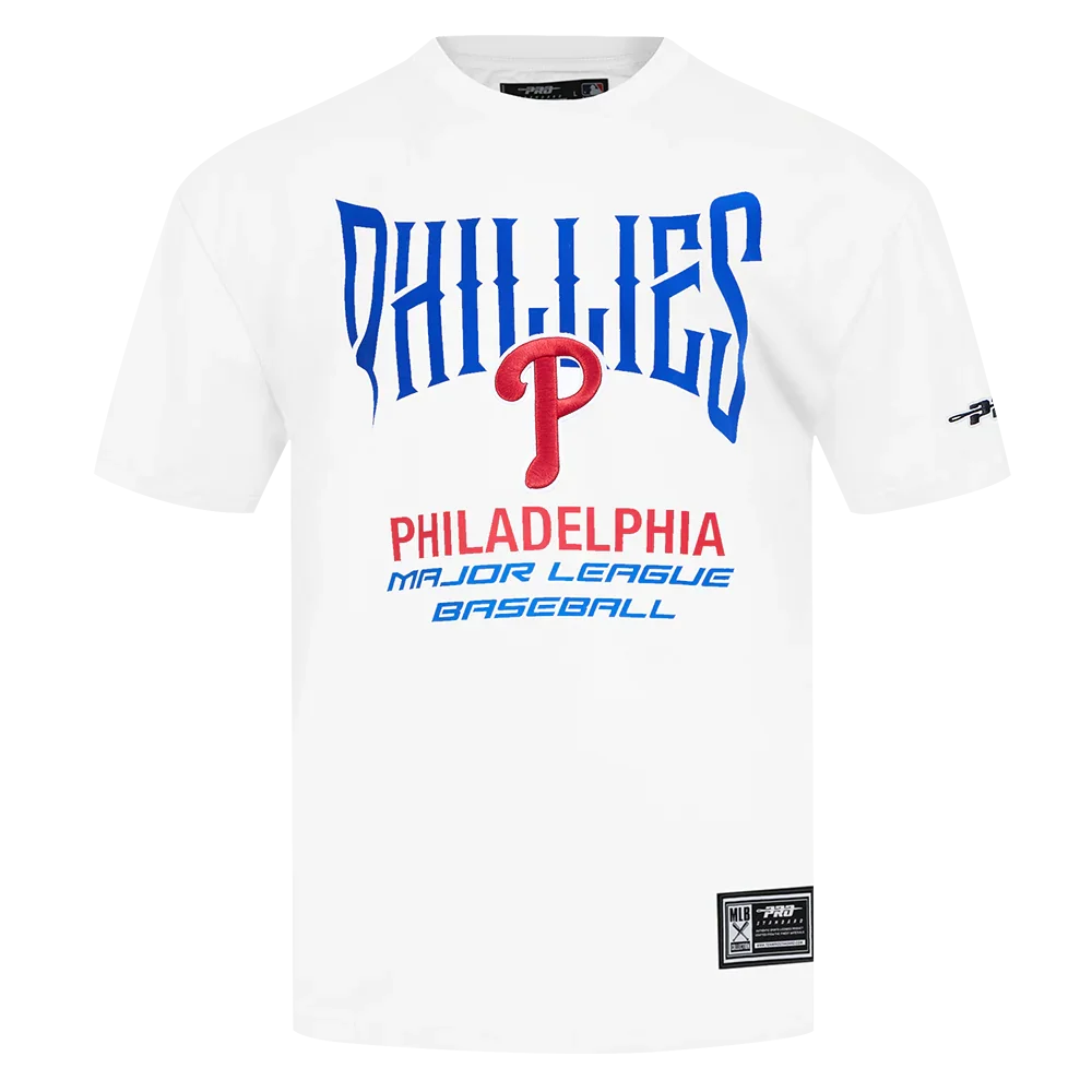 Men's Pro Standard MLB Philadelphia Phillies City Tour 2.0 Drop Shoulder Tee
